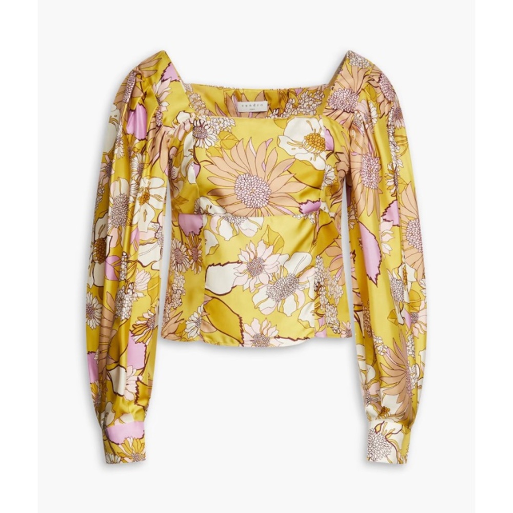 NWT SANDRO GINGER TOP
